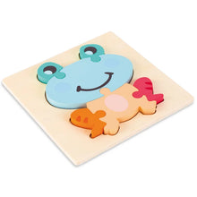 Puzzle en bois 3D pour les bébés