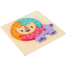 Puzzle en bois 3D pour les bébés