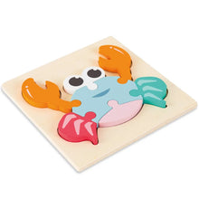 Puzzle en bois 3D pour les bébés