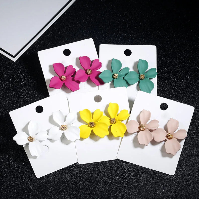 Boucle d’oreille en forme de fleur pour fille