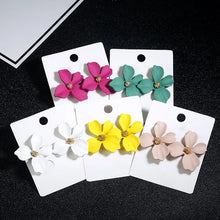Boucle d’oreille en forme de fleur pour fille
