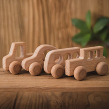 Jouets véhicules en bois