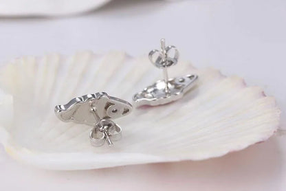 Petites boucles d’oreilles en forme de glace