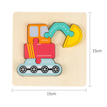 Puzzle en bois 3D pour les bébés