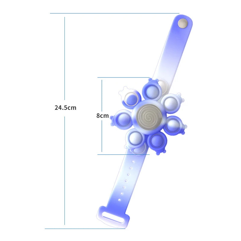 Bracelet Anti-stress spin “Pop it”