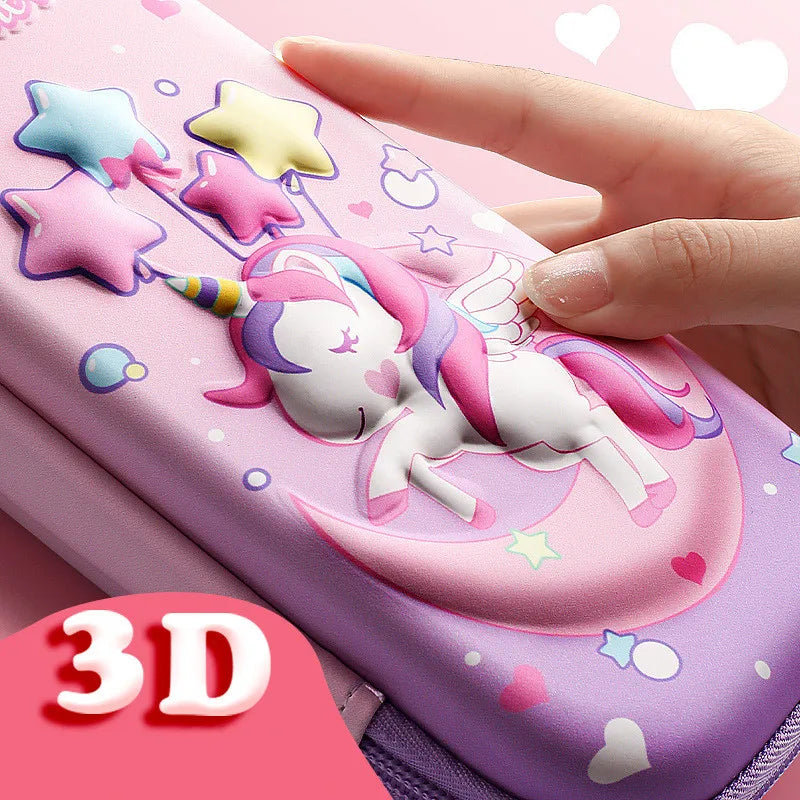 Trousse enfant licorne 3D