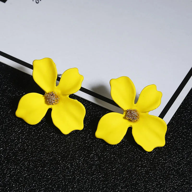 Boucle d’oreille en forme de fleur pour fille
