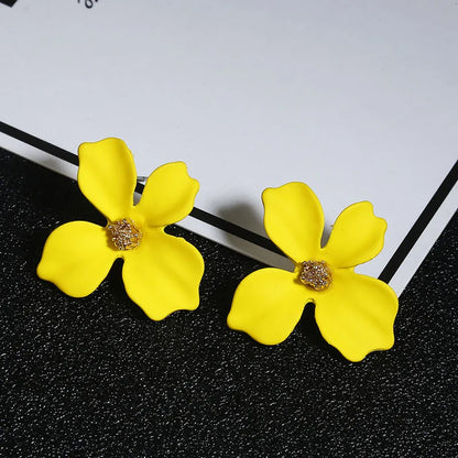 Boucle d’oreille en forme de fleur pour fille