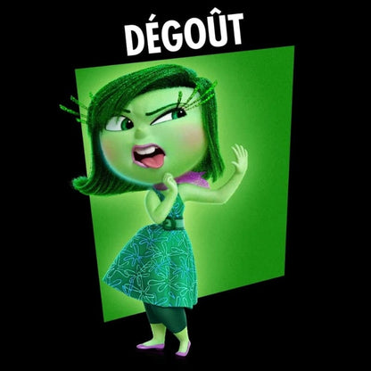 Peluche du personnage Dégoût du film Vice Versa 2