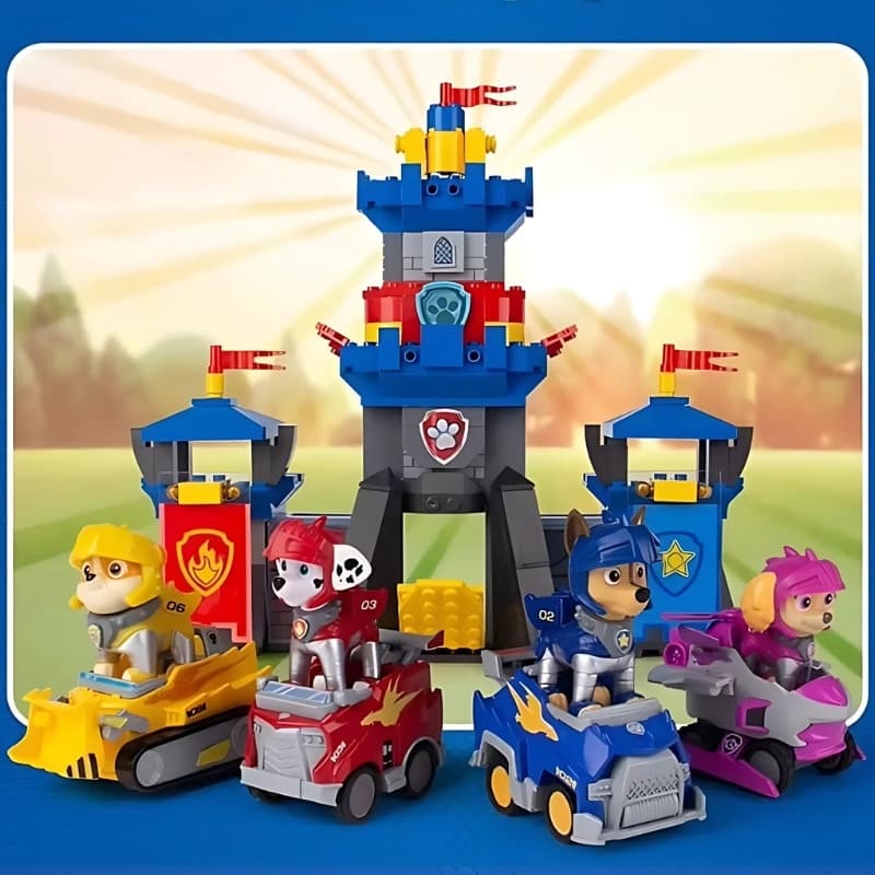 Jeu de construction château fort Pat Patrouille