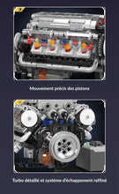 Mini Moteur V8 Thermique à Monter