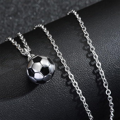 Collier en chaîne avec pendentif ballon pour enfant