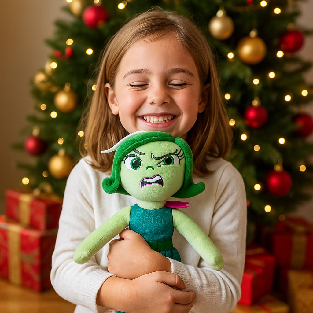 Peluche du personnage Dégoût du film Vice Versa 2