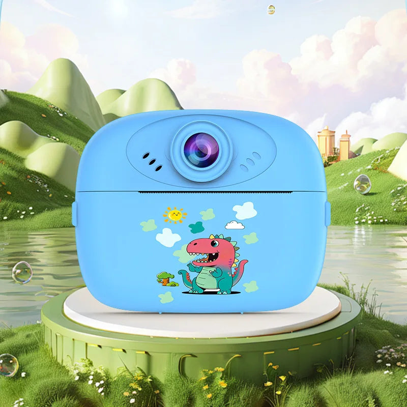 Appareil photo instantané enfant 1080P – double objectif, impression HD