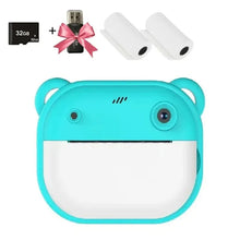 Appareil photo instantané enfant avec impression thermique et fonction vidéo dessin