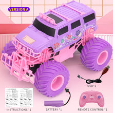 Voiture télécommandée 4×4 rose