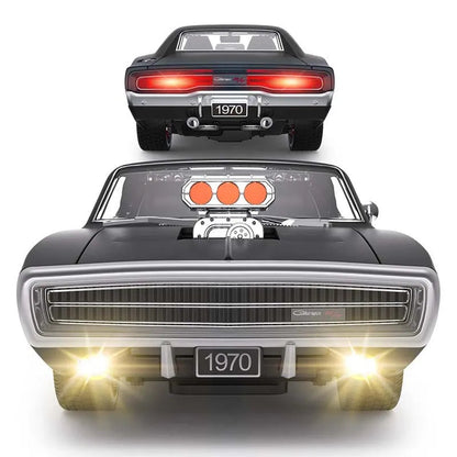 Voiture télécommandée rechargeable R/T RC noir
