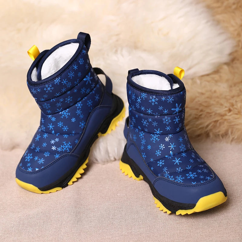 Chaussures rembourrées en coton pour enfants