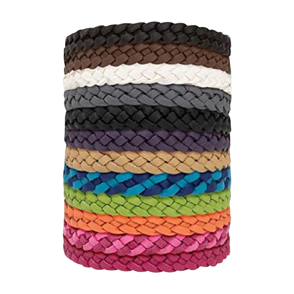 Lot de 12 bracelets anti-moustiques pour enfant