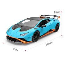 Voiture télécommandée Lamborghini Huracan STO RC bleu