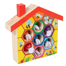 Jeu de ruche en bois pour enfant
