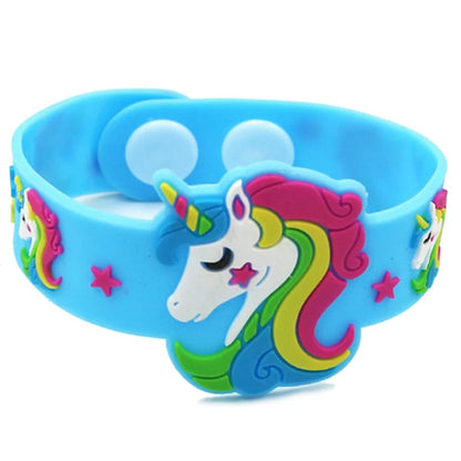 Bracelet licorne en silicone pour enfant
