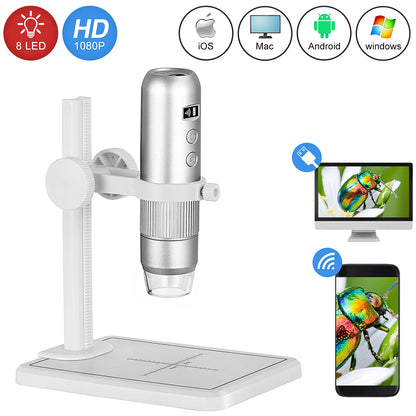 Microscope numérique avec caméra pour enfant