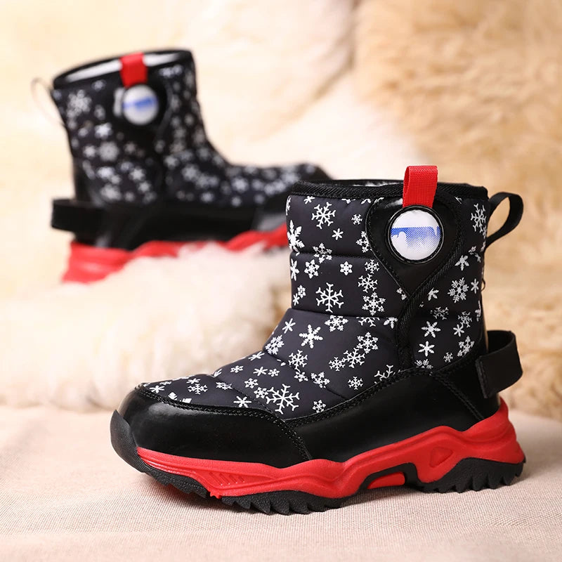 Chaussures rembourrées en coton pour enfants