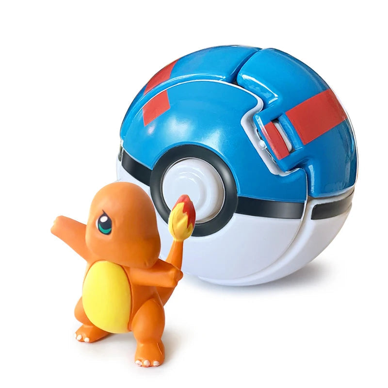 Figurines Pokémon Pokeball pour enfants