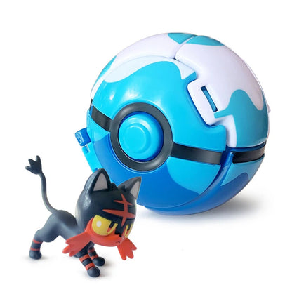 Figurines Pokémon Pokeball pour enfants
