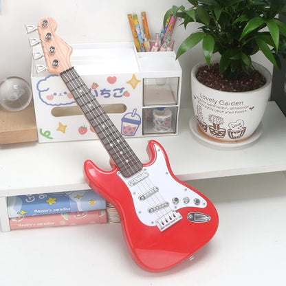 Guitare électrique à 4 cordes pour enfant