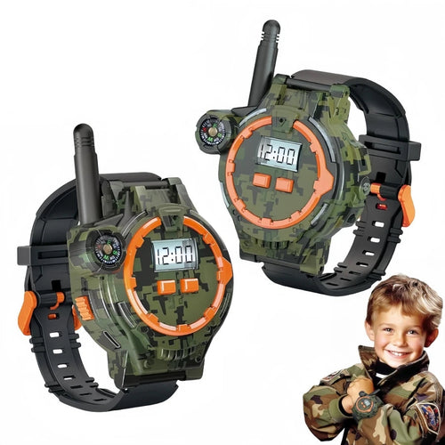 Talkie-walkie 7 en 1 en forme de montre