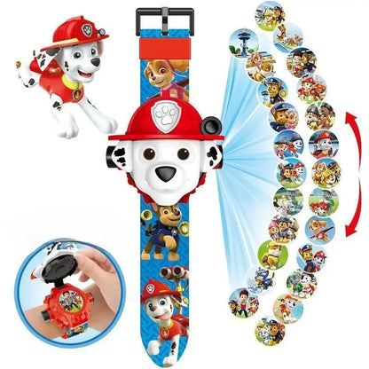 Montre Pat Patrouille avec projection d’images