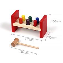 Banc à marteler Montessori pour enfants