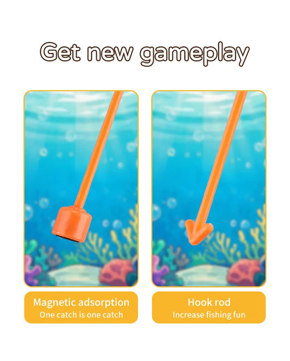 ** Jeu Montessori enfants dès 2 ans pêche magnétique animaux