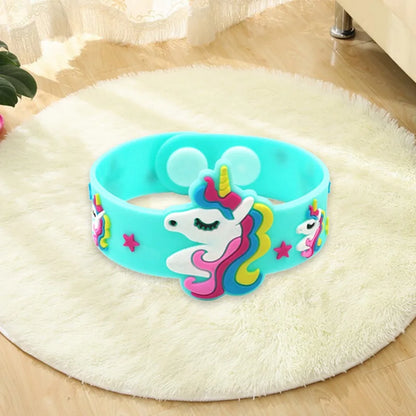 Bracelet licorne en silicone pour enfant