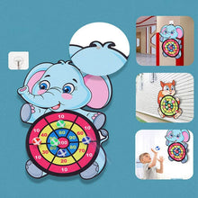 Jeu Montessori enfants dès 3 ans lancer de balles sur cible pour la motricité