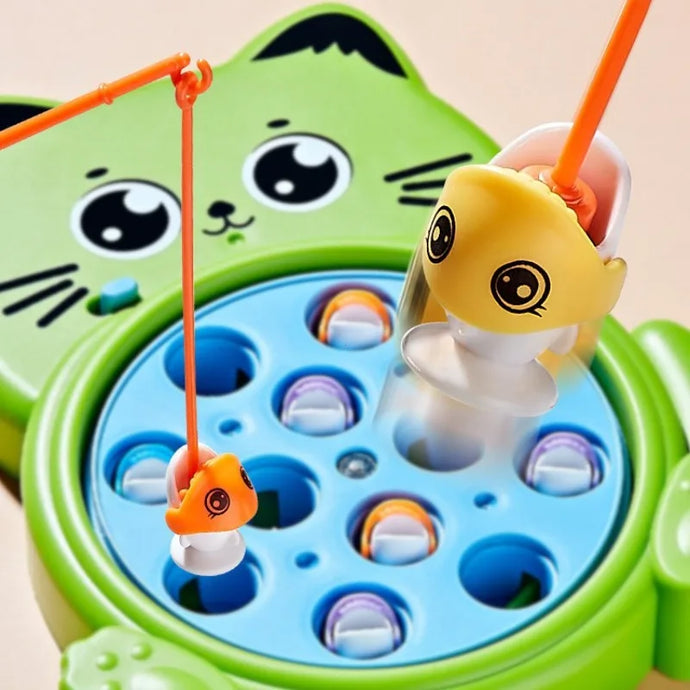 Jeu Montessori enfants dès 2 ans pêche magnétique animaux