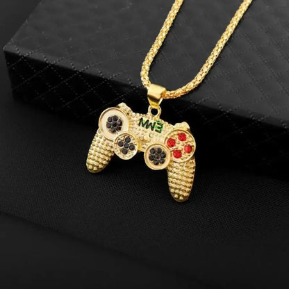 Collier enfant avec pendentif manette de jeu