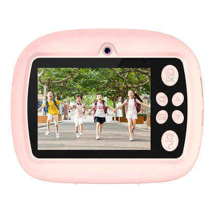 Appareil photo instantané enfant 1080P – double objectif, impression HD