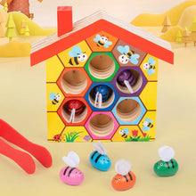 Jeu de ruche en bois pour enfant