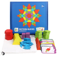 Jeux Montessori Puzzle en bois pour apprendre les formes pour enfants 155pcs