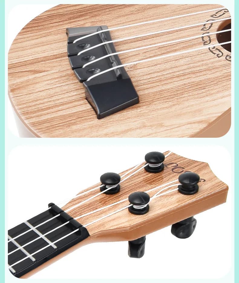 Mini guitare classique à 4 cordes pour enfant