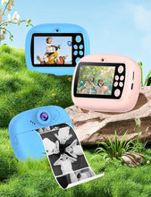 Appareil photo instantané enfant 1080P – double objectif, impression HD