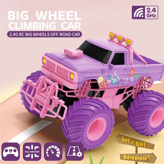 Voiture télécommandée 4×4 rose