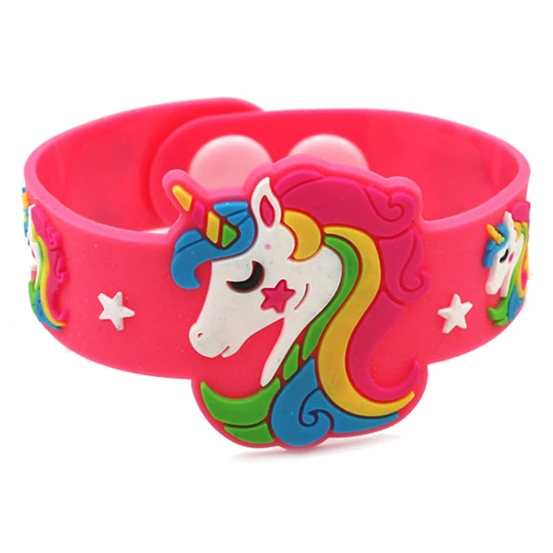 Bracelet licorne en silicone pour enfant