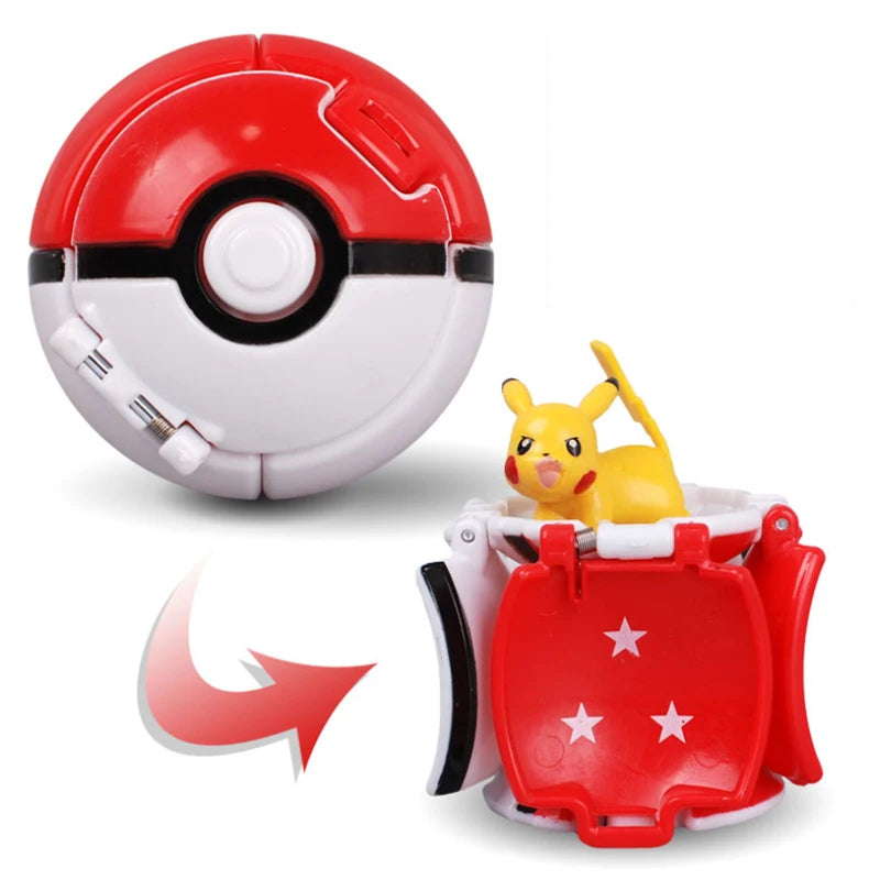 Figurines Pokémon Pokeball pour enfants