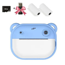 Appareil photo instantané enfant avec impression thermique et fonction vidéo dessin