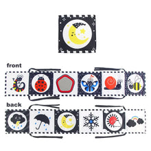 Livre sensoriels en tissu pour bébé de 0 à 36 mois