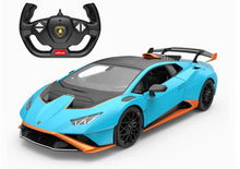 Voiture télécommandée Lamborghini Huracan STO RC bleu